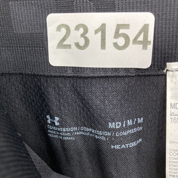 Under Armour Heatgear Compression Pants Women's Medium Black Stretch Nylon - Picture 11 of 12